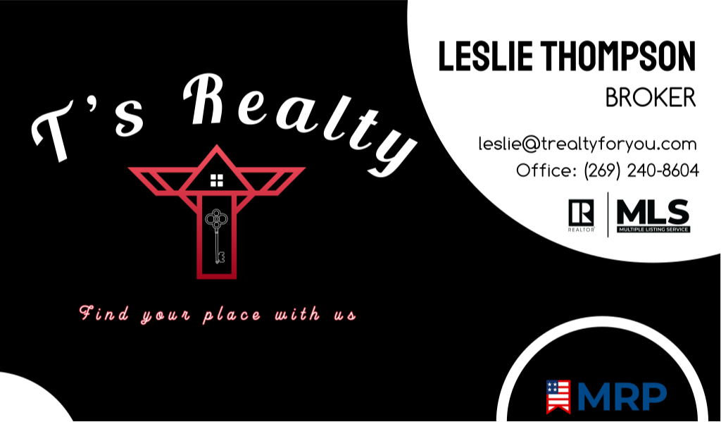 Leslie Thompson, your premier local real estate services agent.